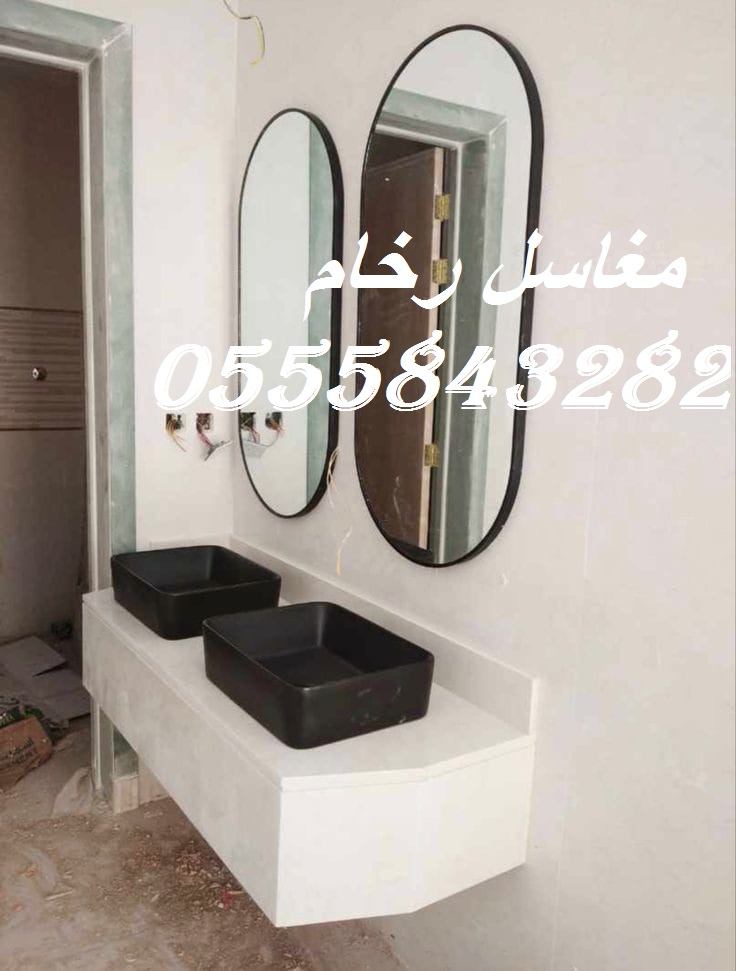 مغاسل رخام ، اروع مغاسل الحمامات الحديثة