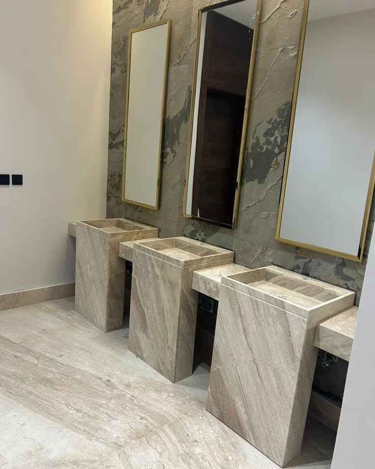 مغاسل رخام , صور مغاسل حمامات في الرياض