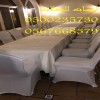 تأجير كنب جلد أبيض ، طاولات طعام مع كراسي ، طاولات كوكتيل 8597 766 056