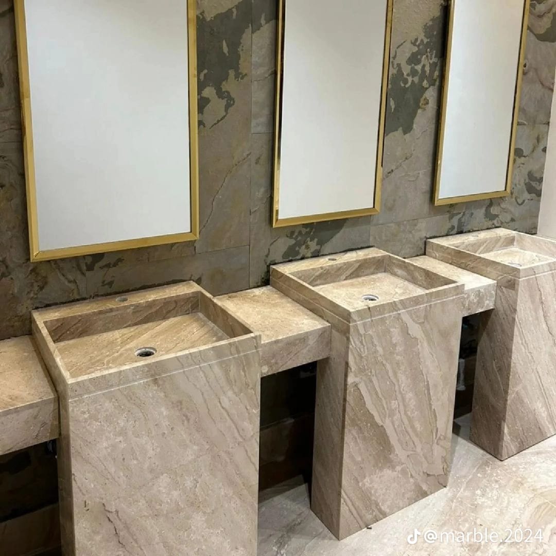 مغاسل رخام , صور مغاسل حمامات حديثة