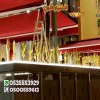 تركيب مظلات خارجية كهربائية متحركة بالريموت للفلل والكافيهات والمقاهي والمطاعم  والمناطق المفتوحة ة صناعة فرنسية أو أسبانية أو تركية ج/0548682241