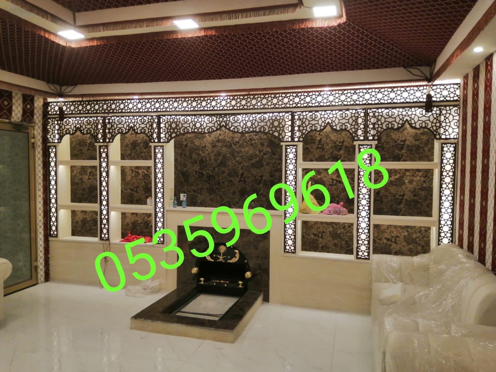 مجالس قرميد مشبات