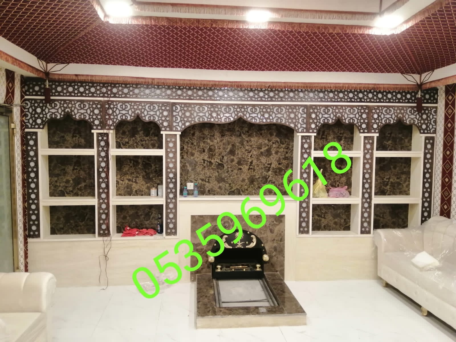 مجالس تراثية مجالس قرميد مشبات