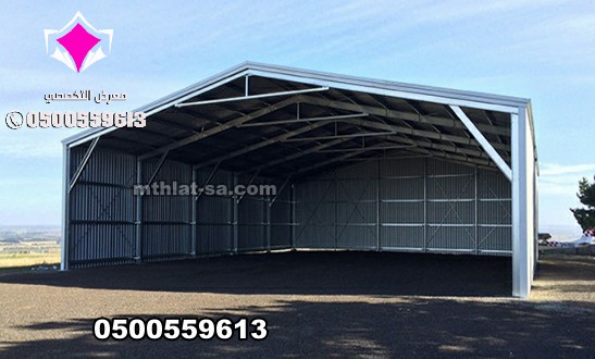 تركيب هناجر و مستودعات ساندوتش بانل 0500559613 مؤسسة مظلات وسواتر الإختيار الأول للمقالوات متخصصة في تركيب اعمال الحديد والساندويش بانل