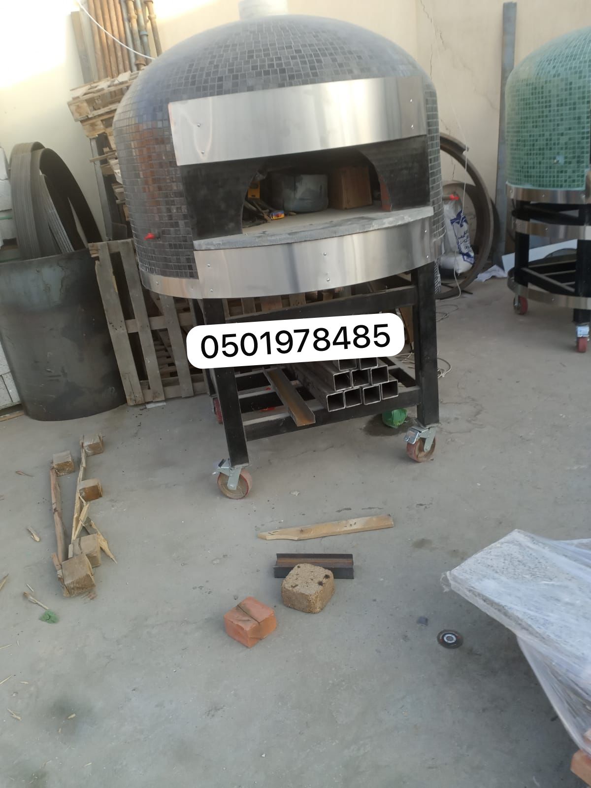 فرن بيتزا نابولي غاز