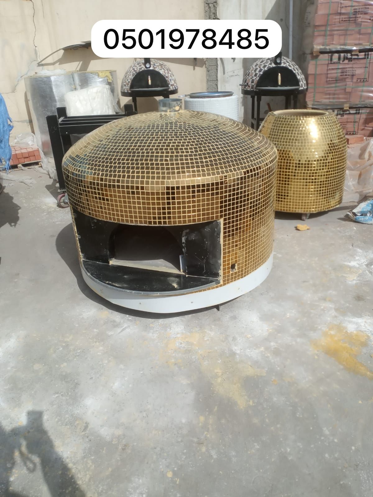 فرن بيتزا نابولي غاز