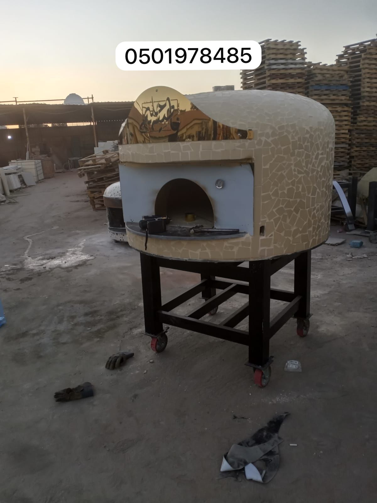 فرن بيتزا نابولي غاز