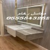 مغاسل رخام جاهزة وتفصيل – قياس دقيق وتركيب احترافي