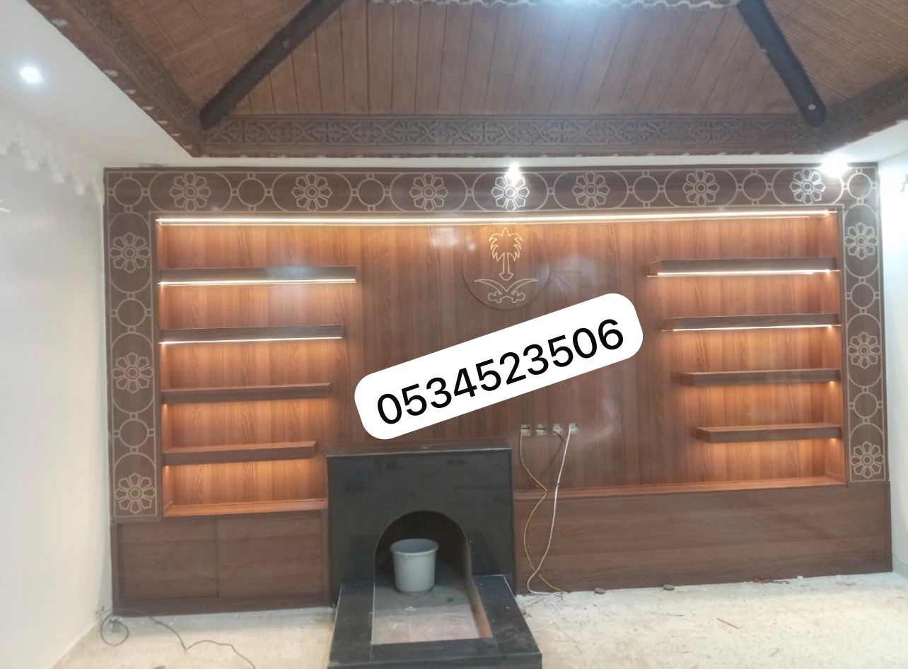 مشبات الخشب التايلندي رفوف خشب اصلي ديكورات خشبية حديثة