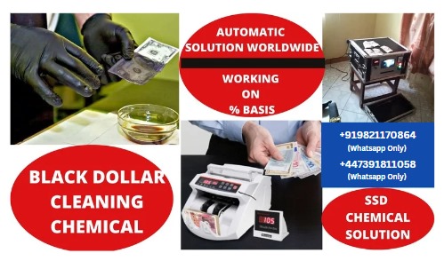 SSD SOLUTION CHEMICAL FOR CLEANING BLACK MONEY+919821170864